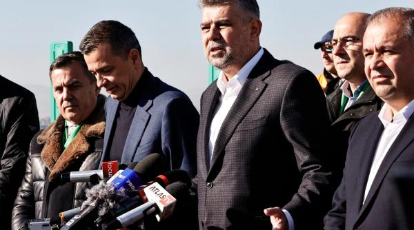 Autostrada Moldovei. Marcel Ciolacu: ”Românii vor putea circula pe aproape 130 km din A7”