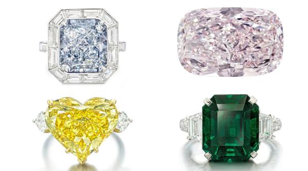 Diamantele colorate strălucesc la Sotheby’s, în ciuda eșecului vânzării pieselor de rezistență
