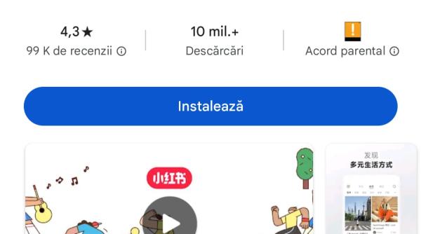 RedNote, alternativa la TikTok. Val de înscrieri pe aplicaţia chineză