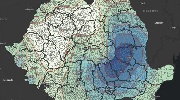 România are prima hartă oficială a riscului seismic