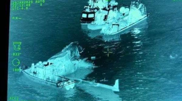 Accident aviatic grav la Washington DC. Avion plin cu pasageri, prăbușit în Potomac după coliziunea cu un elicopter militar