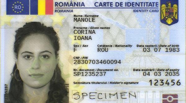 Guvernul a publicat modelul noilor cărţi de identitate cu cip. Ce s-a modificat