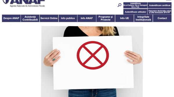ANAF își închide sistemele timp de trei zile! Vezi când și de ce