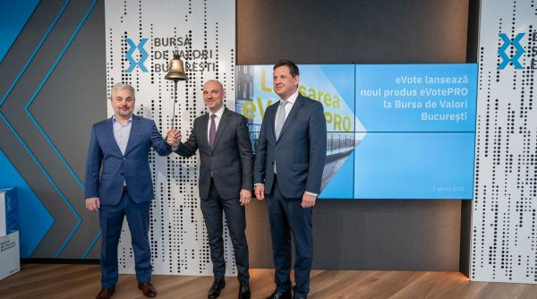 S-a lansat eVotePRO, soluție destinată accesului investitorilor instituționali pentru participarea și votul la AGA companiilor listate la BVB