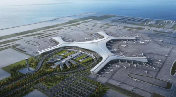 China construiește o nouă minunăție pe o insulă artificială