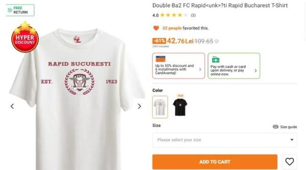 Rapid dă în judecată gigantul turc Trendyol: scandal uriaș cu produse ilegale!