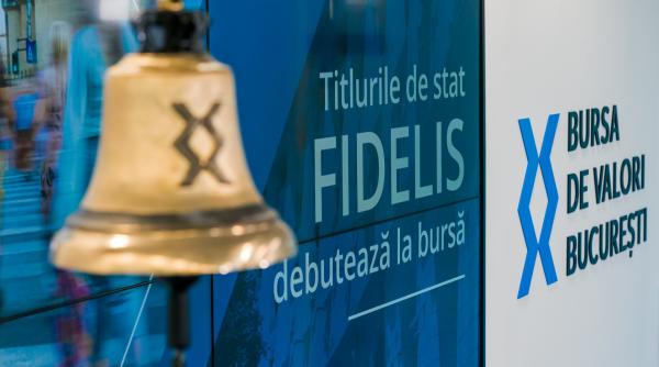 Titlurile de stat Fidelis emise în aprilie, de peste 1,3 mld. lei, au debutat la Bursa de Valori București
