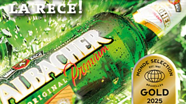 Albacher Premium celebrează câștigarea prestigiosului premiu Gold Quality Award acordat de Monde Selection