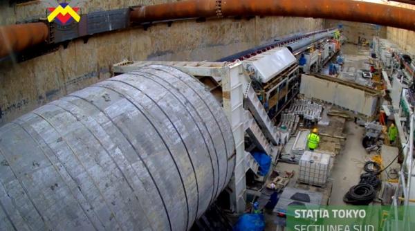 Câţi metri de tunel a săpat până acum cârtiţa care a fost pornită pe magistrala M6 de metrou