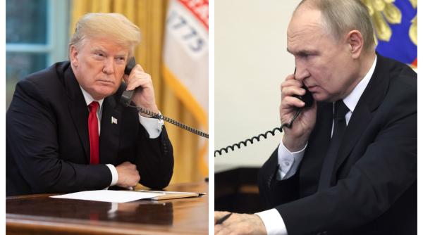 Ce au discutat, astăzi, la telefon, Trump şi Putin