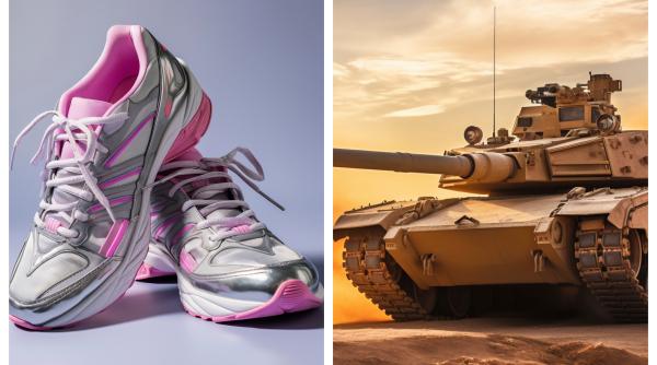 Trump spune că SUA trebuie să producă tancuri şi tehnologie, nu tenişi şi tricouri