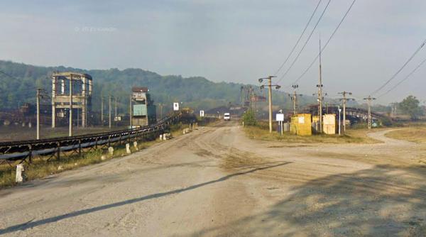 20 de hectare de pădure s-au surpat la mina Tismana