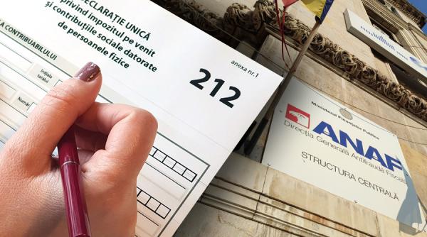 ANAF a modificat formularul 212 - Declarația unică: Schimbările şi instrucţiunile de completare