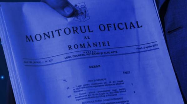 Noile tarife pentru publicarea actelor în Monitorul Oficial al României, părțile I-VII