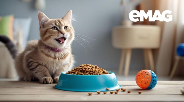 Vânzările de produse pentru pisici au crescut cu 19% pe eMAG în 2025. Peste jumătate dintre comenzi au fost plasate de femei