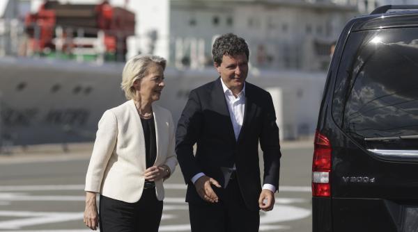 Ursula von der Leyen, în România. Ce a declarat despre deficitul României și fondurile europene