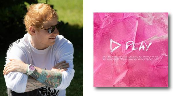 Ed Sheeran își lansează noul album „Play” purtând un ceas IWC creat special în culorile copertei
