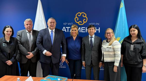 CCIR și Camera de Comerț ATAMEKEN din Kazahstan explorează noi oportunități de cooperare economică bilaterală