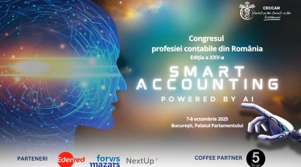 CECCAR organizează Congresul profesiei contabile din România - Smart Accounting powered by AI