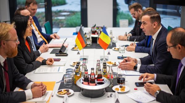 Ministrul Ivan anunţă un parteneriat strategic România-Germania în domeniul energiei