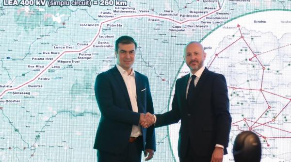 Transelectrica închide inelul energetic din nordul României și întărește legătura cu Republica Moldova