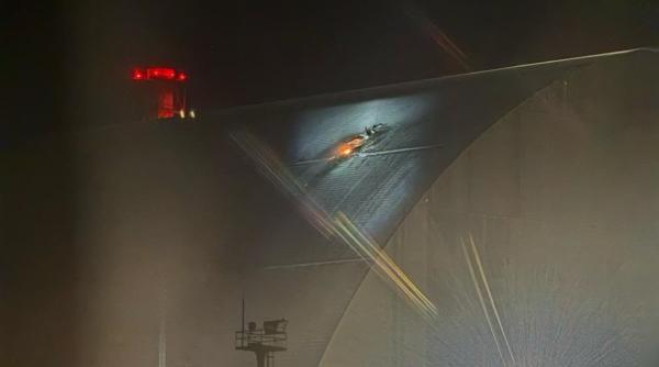 Cupola de protecție a centralei de la Cernobîl, avariată după impactul cu o dronă