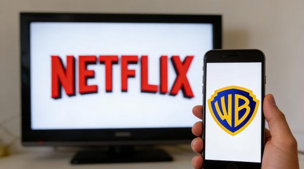 Război de oferte pentru Warner Bros Discovery: Netflix, Paramount și miza antitrust