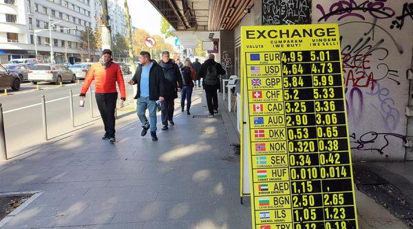 Curs BNR: euro stabil, dolarul în scădere. Aurul, ușoară corecție