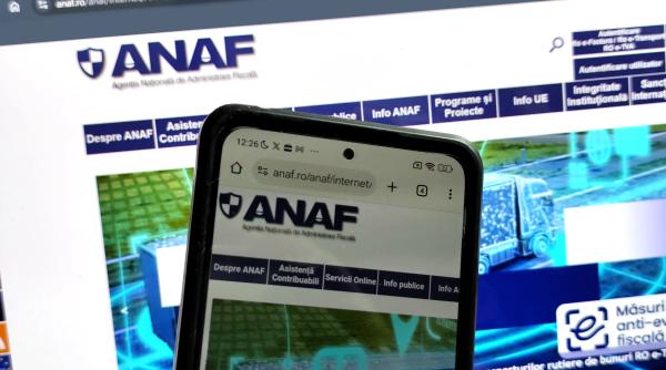 ANAF alertează contribuabilii: Mesaje false folosesc numele instituției pentru a colecta date bancare. Care e pagina suspectă