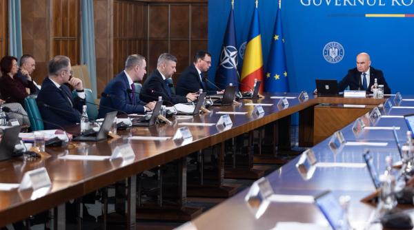 Şedinţă de Guvern pentru adoptarea bugetului pe 2026
