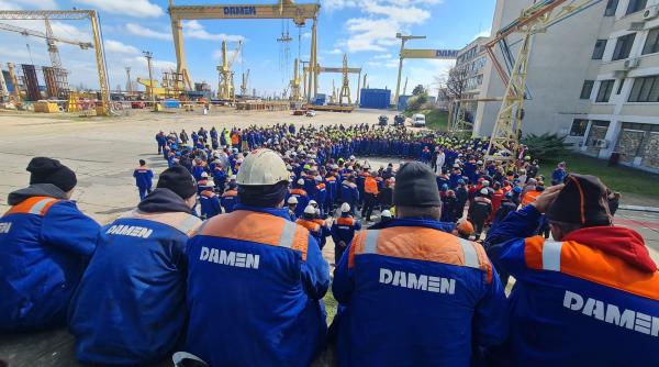 Faliment la Șantierul Naval Damen Mangalia: impact asupra angajaților
