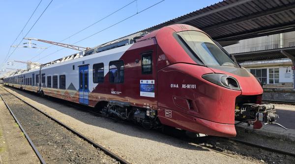 Tren Coradia Stream, administrat de un operator privat, pus în circulaţie pe ruta Bucureşti - Braşov