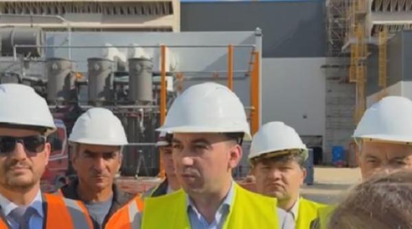 Lucrările la termocentrala Mintia, în grafic