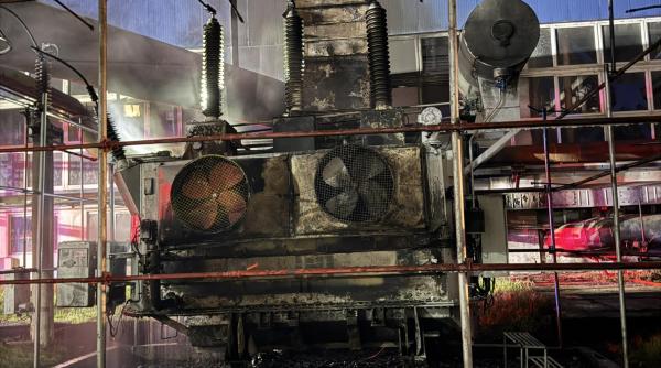 Detalii oficiale despre incendiul de la CET Vest Militari