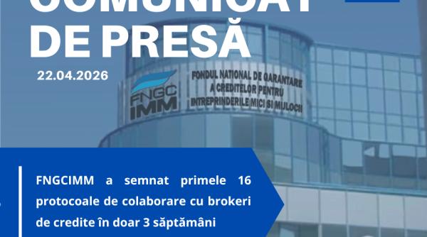 Premieră națională: FNGCIMM a semnat primele 16 protocoale de colaborare cu brokeri de credite în doar 3 săptămâni