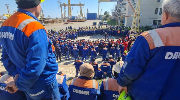 O rază de speranţă pentru angajaţii Damen Mangalia: Negocieri avansate, termen-limită 31 mai