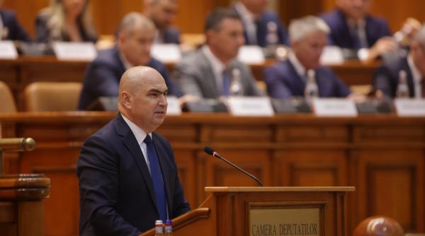 Guvernul Bolojan, în faţa moţiunii de cenzură - Dezbateri şi vot în Parlament