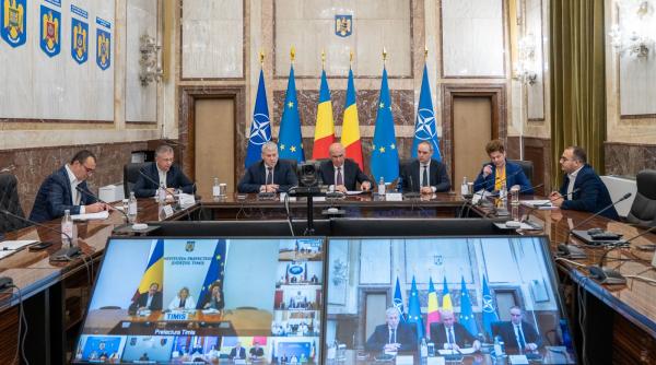 5.300 de proiecte locale PNRR, analizate în videoconferința premierului Ilie Bolojan cu prefecții