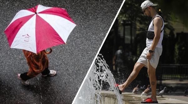Bucureștiul, sub dublu Cod galben. Caniculă, nopți tropicale și vijelii în weekend