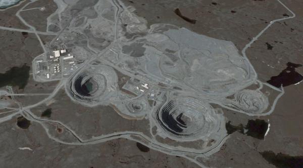 Canada rămâne cu o singură mină de diamante după închiderea Ekati
