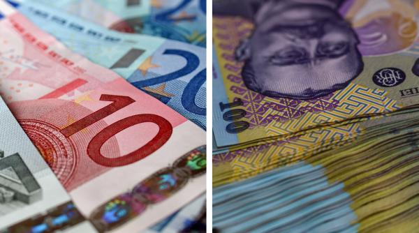 Leul se apreciază față de euro, dolar și francul elvețian. Cursul anunțat de BNR