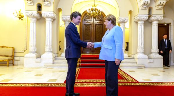 Vizită neobișnuită la Cotroceni. Nicușor Dan a discutat despre NATO cu Angela Merkel