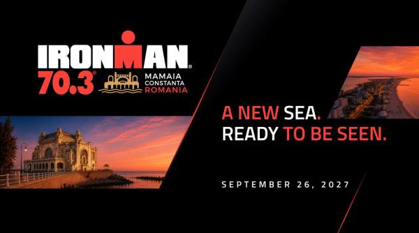 Județul Constanța găzduiește prima cursă IRONMAN 70.3 din România