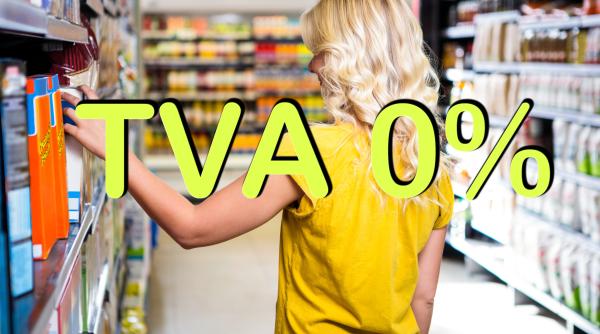 TVA 0% pentru mai multe produse. Modificare a Codului fiscal, în Parlament